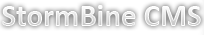 StormBine CMS logo